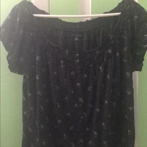 Gray American eagle top